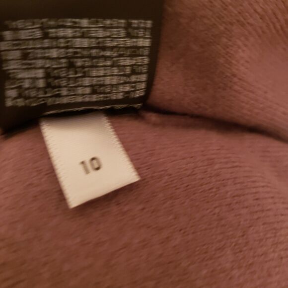 UNIQLO Soft Mocha Long Sleeve Sweater Dress Size S10 NWOT Preppy Old Money Style - Picture 10 of 10